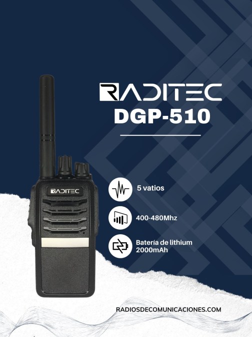 Radio de Comunicación - Raditec -DGP-510